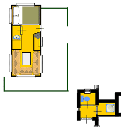 Hotel-Pension Zoomoord, Renesse - Plan Wohnwagen