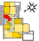 Hotel-Pension Zoomoord, Renesse - Lage Zimmer 10